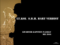Lt. Kol S.B.H. Bart Verbist